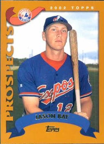 #326 Jason Bay - Montreal Expos - 2002 Topps Baseball
