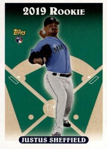 #326 Justus Sheffield - Seattle Mariners - 2019 Topps Archives Baseball