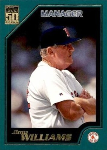 #326 Jimy Williams - Boston Red Sox - 2001 Topps Baseball