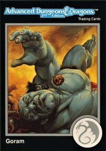 #326 Goram, Hill Giant - 1991 TSR Advanced Dungeons & Dragons - Silver