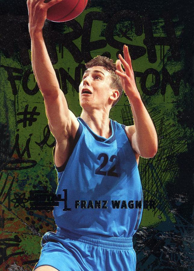 #FF9 Franz Wagner - 2021 SkyBox Metal Universe Champions - Fresh Foundation