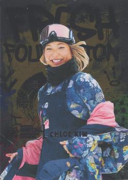 #FF17 Chloe Kim - 2021 SkyBox Metal Universe Champions - Fresh Foundation