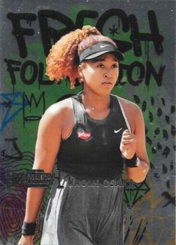 #FF25 Naomi Osaka - 2021 SkyBox Metal Universe Champions - Fresh Foundation