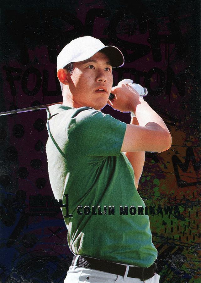#FF30 Collin Morikawa - 2021 SkyBox Metal Universe Champions - Fresh Foundation
