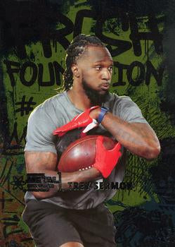 #FF32 Trey Sermon - 2021 SkyBox Metal Universe Champions - Fresh Foundation