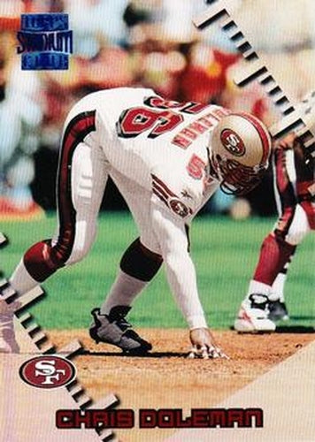 #327 Chris Doleman - San Francisco 49ers - 1996 Stadium Club Football