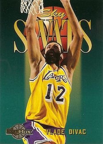 #327 Vlade Divac - Los Angeles Lakers - 1994-95 SkyBox Premium Basketball
