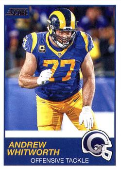 #327 Andrew Whitworth - Los Angeles Rams - 2019 Score Football