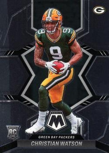 #327 Christian Watson - Green Bay Packers - 2022 Panini Mosaic Football