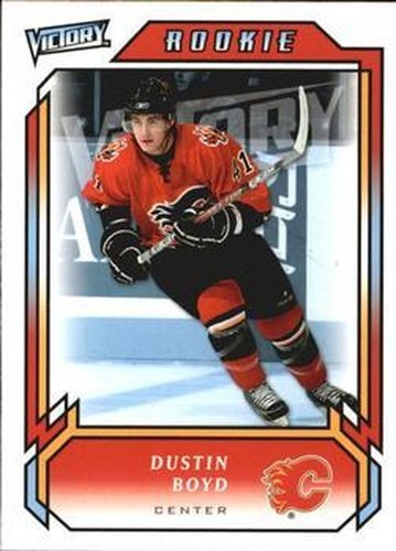 #327 Dustin Boyd - Calgary Flames - 2006-07 Upper Deck Victory Update Hockey