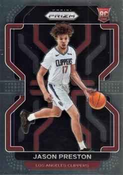 #327 Jason Preston - Los Angeles Clippers - 2021-22 Panini Prizm Basketball