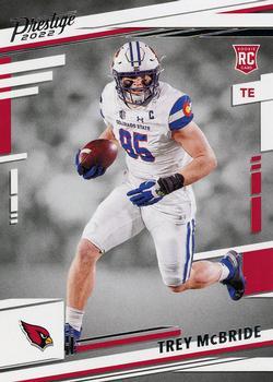#327 Trey McBride - Arizona Cardinals - 2022 Panini Prestige Football