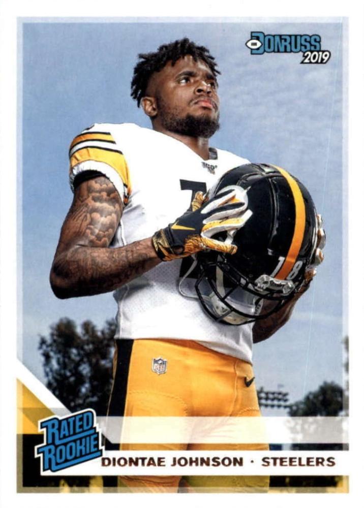 #327 Diontae Johnson - Pittsburgh Steelers - 2019 Donruss Football