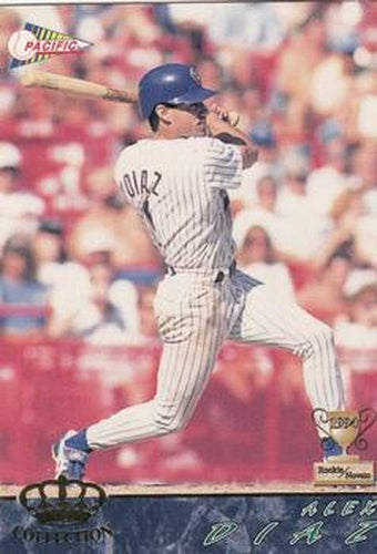 #327 Alex Diaz - Milwaukee Brewers - 1994 Pacific Baseball