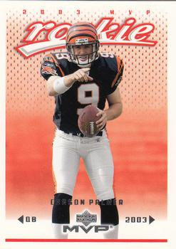 #327 Carson Palmer - Cincinnati Bengals - 2003 Upper Deck MVP Football