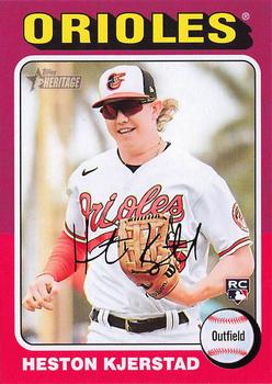 #327 Heston Kjerstad - Baltimore Orioles - 2024 Topps Heritage Baseball