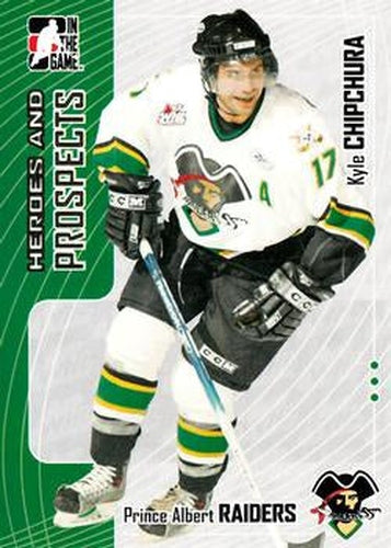 #328 Kyle Chipchura - Prince Albert Raiders - 2005-06 In The Game Heroes and Prospects Hockey