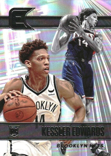 #328 Kessler Edwards - Brooklyn Nets - 2021-22 Panini Chronicles Basketball
