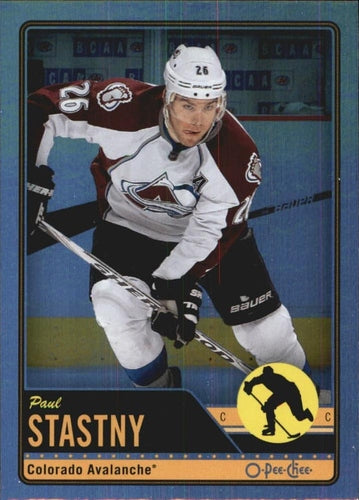 #328 Paul Stastny - Colorado Avalanche - 2012-13 O-Pee-Chee - Rainbow Hockey