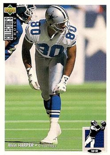 #328 Alvin Harper - Dallas Cowboys - 1994 Collector's Choice Football