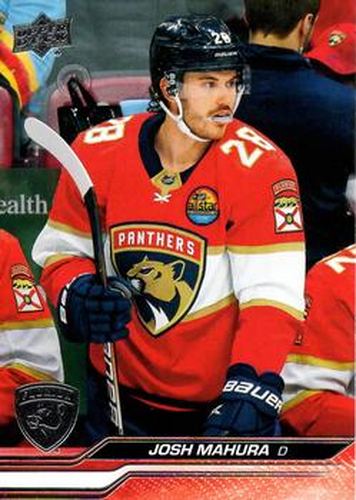 #328 Josh Mahura - Florida Panthers -2023-24 Upper Deck Hockey