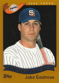 #328 Jake Gautreau - San Diego Padres - 2002 Topps Baseball