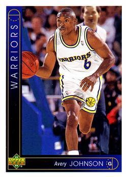 #328 Avery Johnson - Golden State Warriors - 1993-94 Upper Deck Basketball