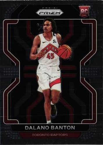 #328 Dalano Banton - Toronto Raptors - 2021-22 Panini Prizm Basketball