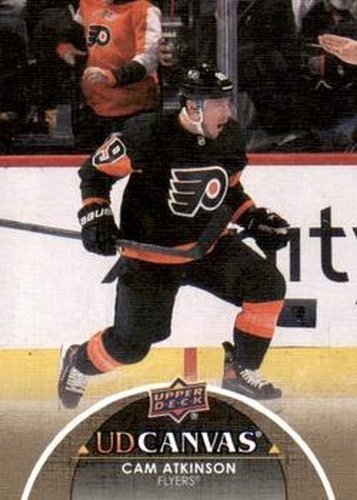#C328 Cam Atkinson - Philadelphia Flyers - 2021-22 Upper Deck - UD Canvas Hockey