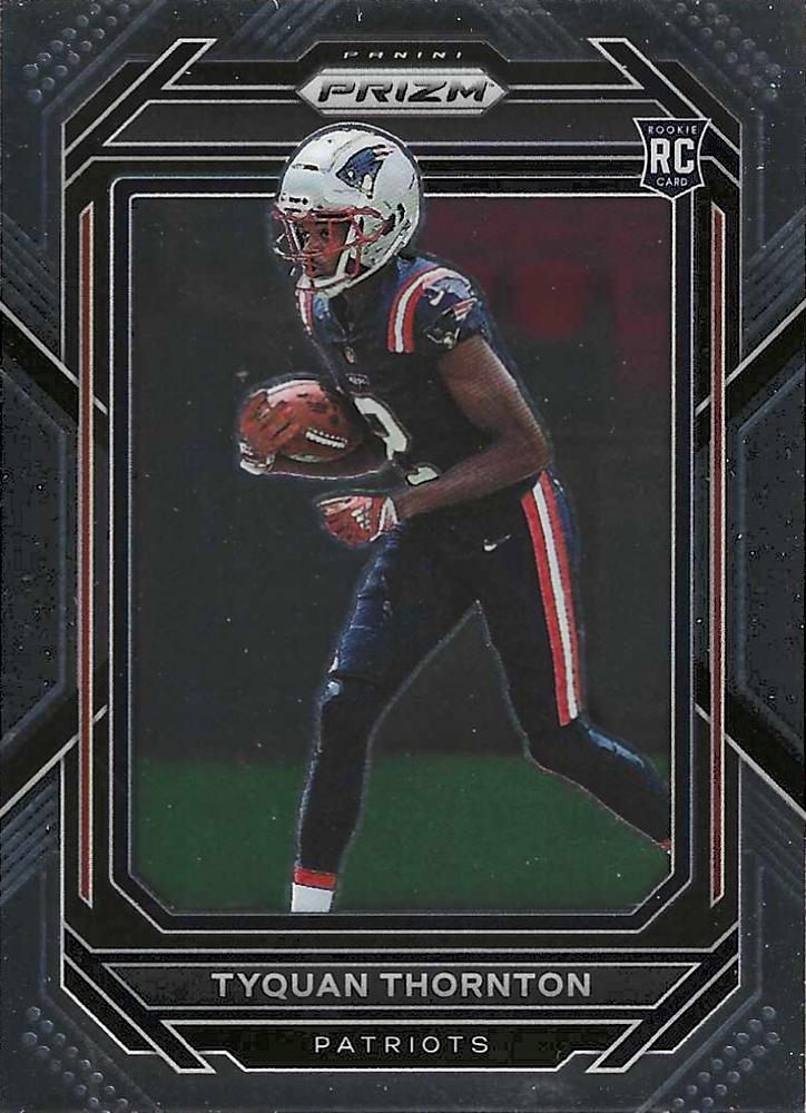 #328 Tyquan Thornton - New England Patriots - 2022 Panini Prizm Football