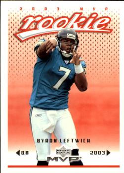 #328 Byron Leftwich - Jacksonville Jaguars - 2003 Upper Deck MVP Football