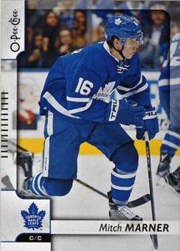 #329 Mitch Marner - Toronto Maple Leafs - 2017-18 O-Pee-Chee Hockey