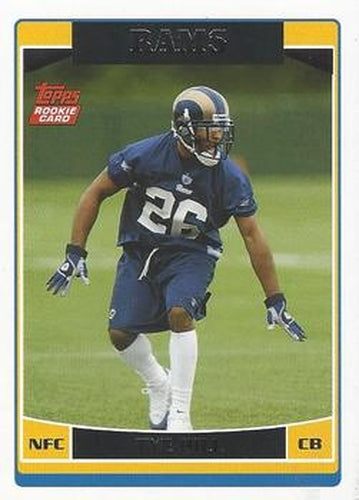 #329 Tye Hill - St. Louis Rams - 2006 Topps Football