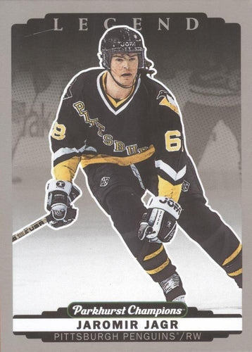 #329 Jaromir Jagr - Pittsburgh Penguins - 2022-23 Parkhurst Champions - Silver Hockey