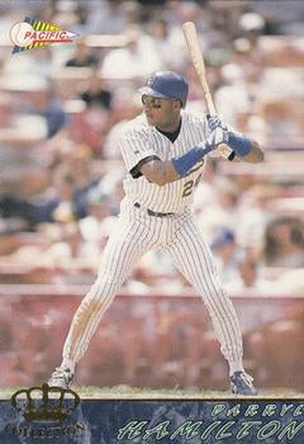 #329 Darryl Hamilton - Milwaukee Brewers - 1994 Pacific Baseball