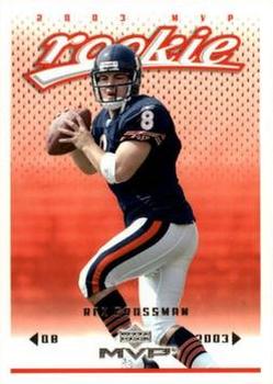 #329 Rex Grossman - Chicago Bears - 2003 Upper Deck MVP Football