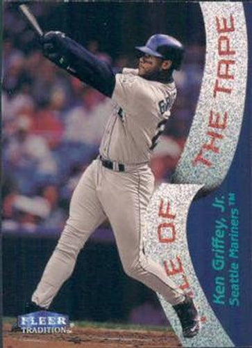 #329 Ken Griffey, Jr. - Seattle Mariners - 1998 Fleer Tradition Baseball