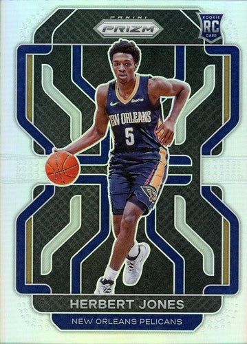#329 Herbert Jones - New Orleans Pelicans - 2021-22 Panini Prizm - Silver Basketball