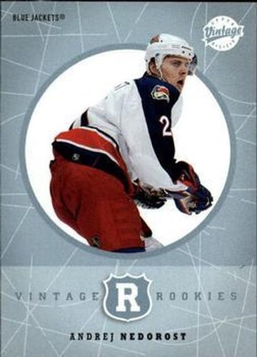 #329 Andrej Nedorost - Columbus Blue Jackets - 2002-03 Upper Deck Vintage Hockey