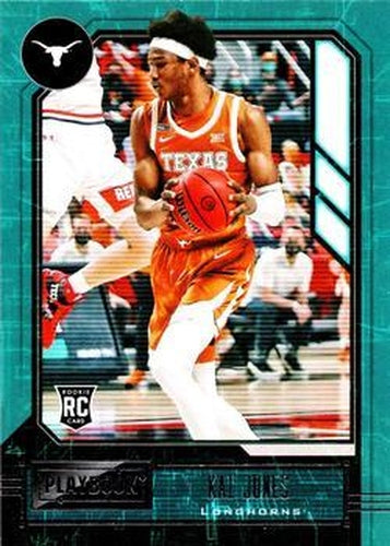 #329 Kai Jones - Texas Longhorns - 2021 Panini Chronicles Draft Picks Basketball