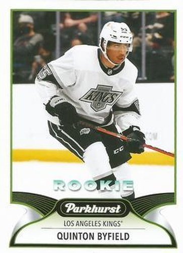 #329 Quinton Byfield - Los Angeles Kings - 2021-22 Parkhurst Hockey