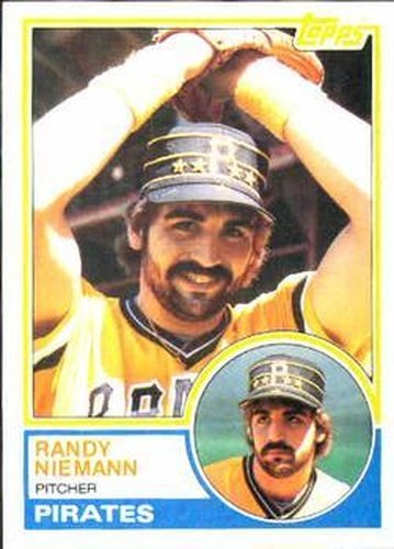 #329 Randy Niemann - Pittsburgh Pirates - 1983 Topps Baseball