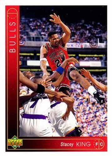 #329 Stacey King - Chicago Bulls - 1993-94 Upper Deck Basketball
