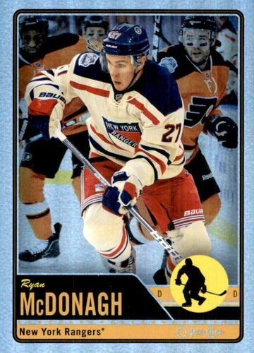 #329 Ryan McDonagh - New York Rangers - 2012-13 O-Pee-Chee - Rainbow Hockey