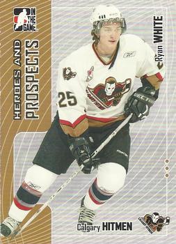 #329 Ryan White - Calgary Hitmen - 2005-06 In The Game Heroes and Prospects Hockey