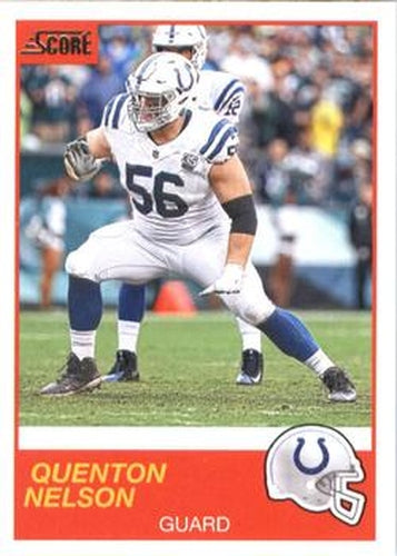 #329 Quenton Nelson - Indianapolis Colts - 2019 Score Football