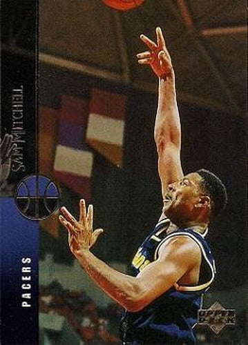 #329 Sam Mitchell - Indiana Pacers - 1994-95 Upper Deck Basketball