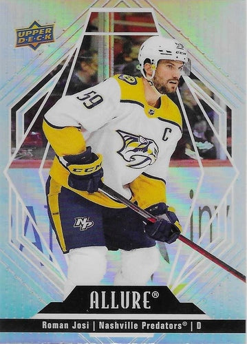 #32 Roman Josi - Nashville Predators - 2022-23 Upper Deck Allure Hockey