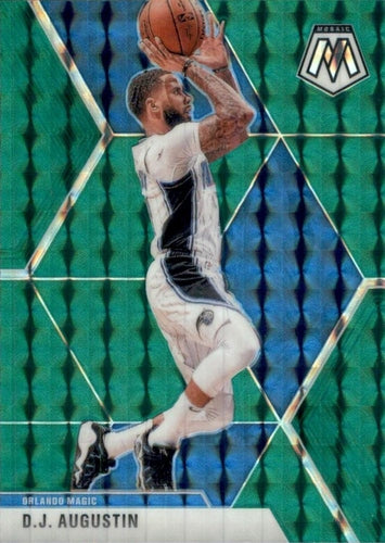 #32 D.J. Augustin - Orlando Magic - 2019-20 Panini Mosaic - Green Prizm Basketball