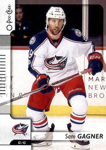 #32 Sam Gagner - Columbus Blue Jackets - 2017-18 O-Pee-Chee Hockey